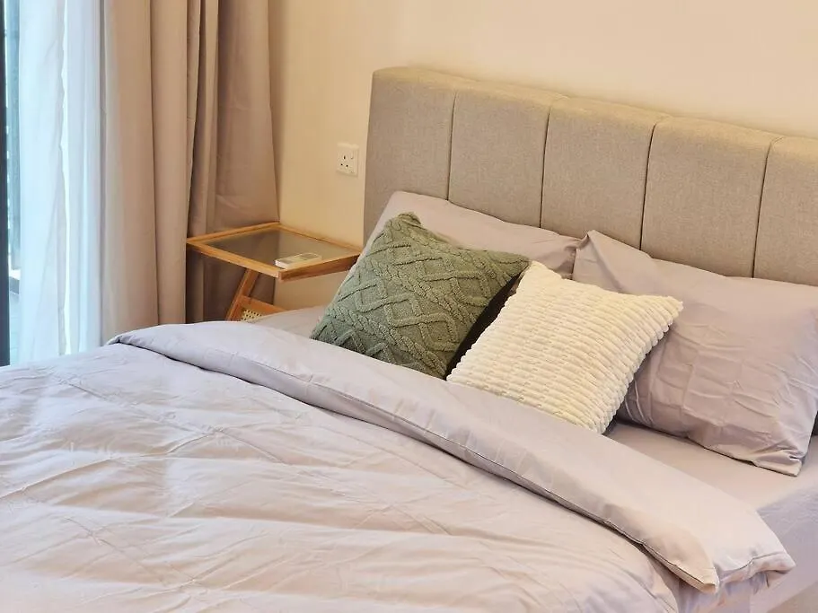 Апартаменты Modern Seaview & City Skyline 3 Rooms 6 Pax Джохор-Бару Малайзия
