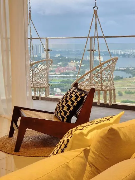 Апартаменты Modern Seaview & City Skyline 3 Rooms 6 Pax Джохор-Бару